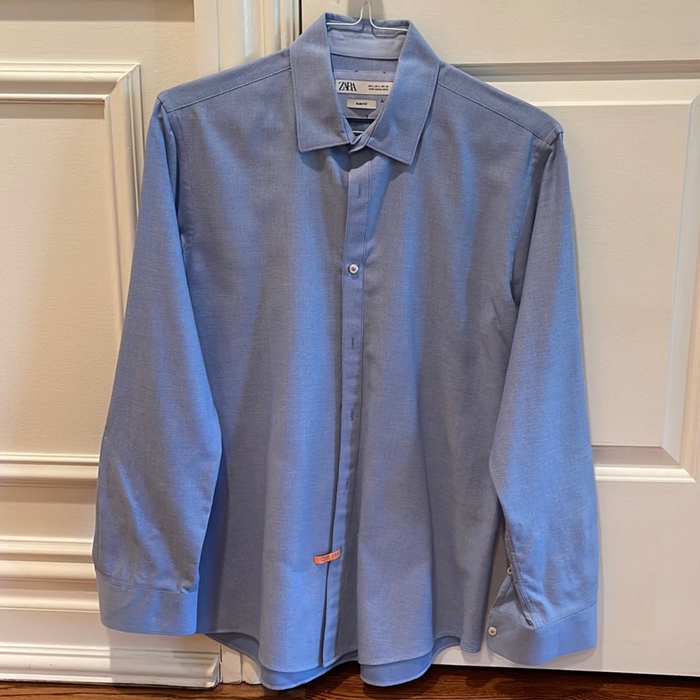 Men’s Zara slim fit button down